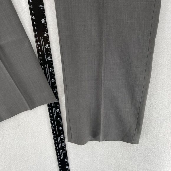 Haggar Dress Pants Women's 36x30 Gray Performance Stretch Straight Leg Waistband - Picture 8 of 12